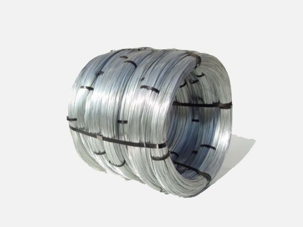 Spring steel wire zinc galvanised